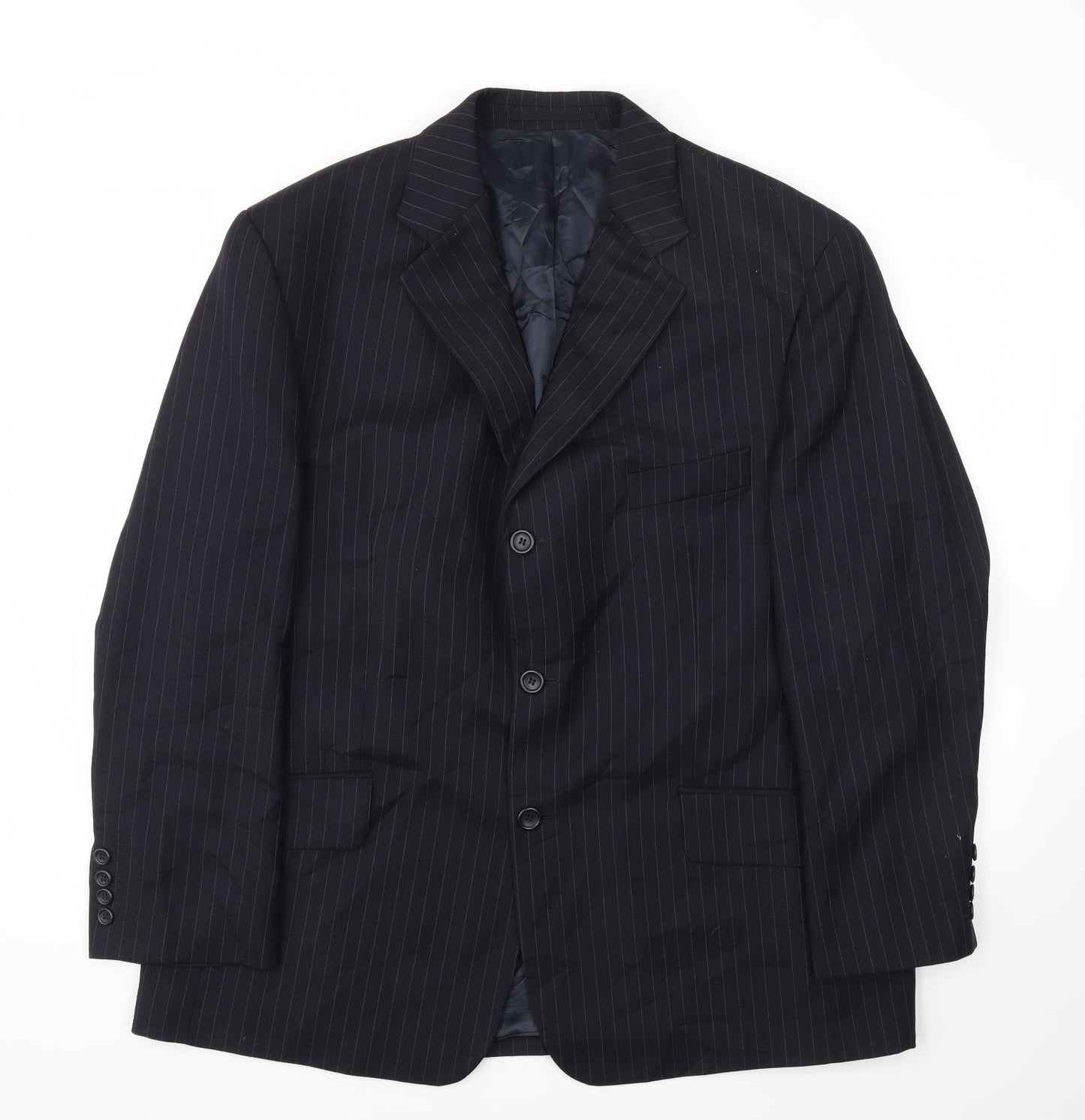 VARTEKS Mens Blue   Jacket Blazer Size 44