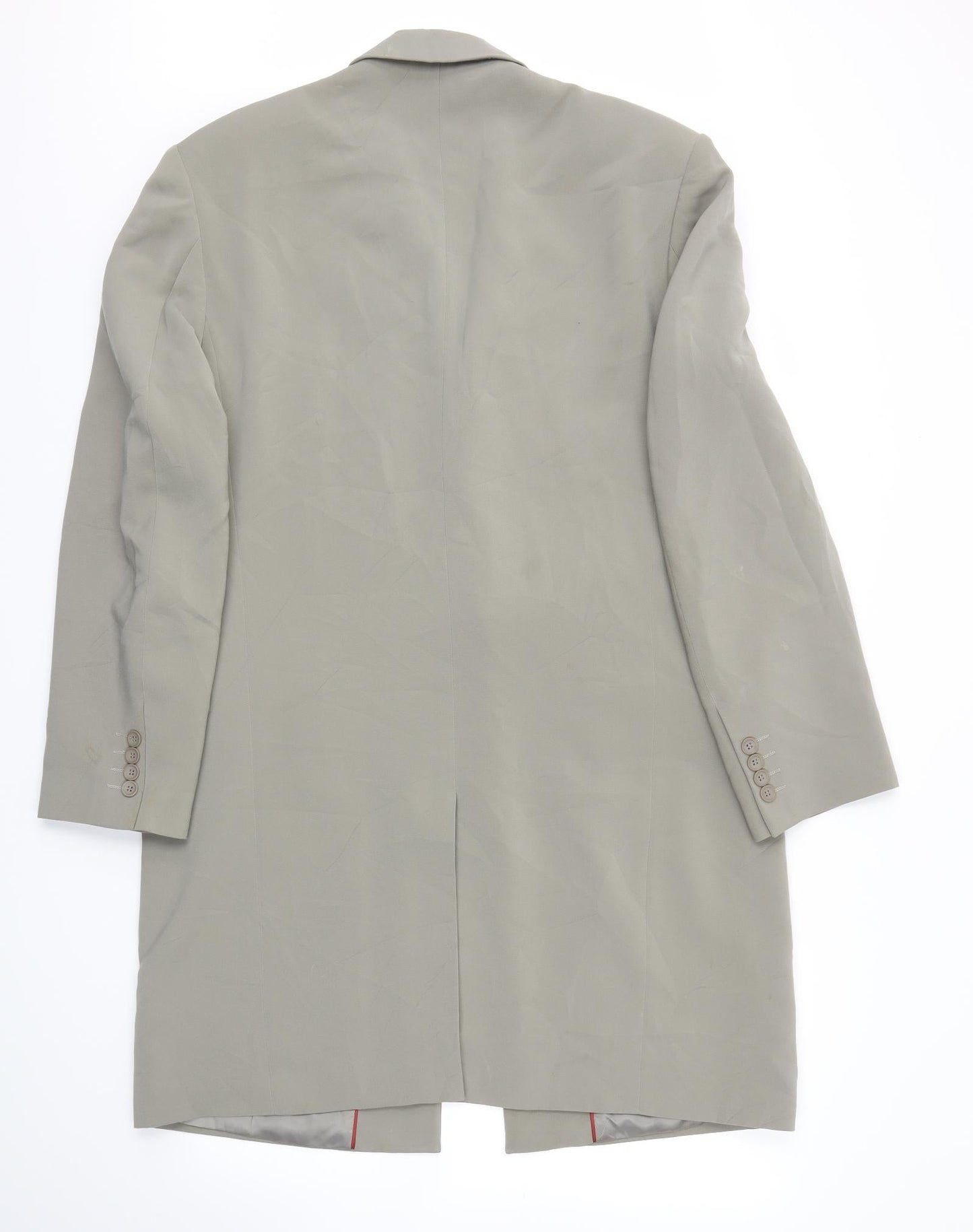 DEVICE Womens Green   Overcoat Coat Size 40