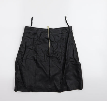 River Island Womens Black   Mini Skirt Size 8