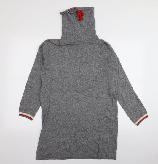 Benedetta B Womens Grey   Jumper Dress  Size S