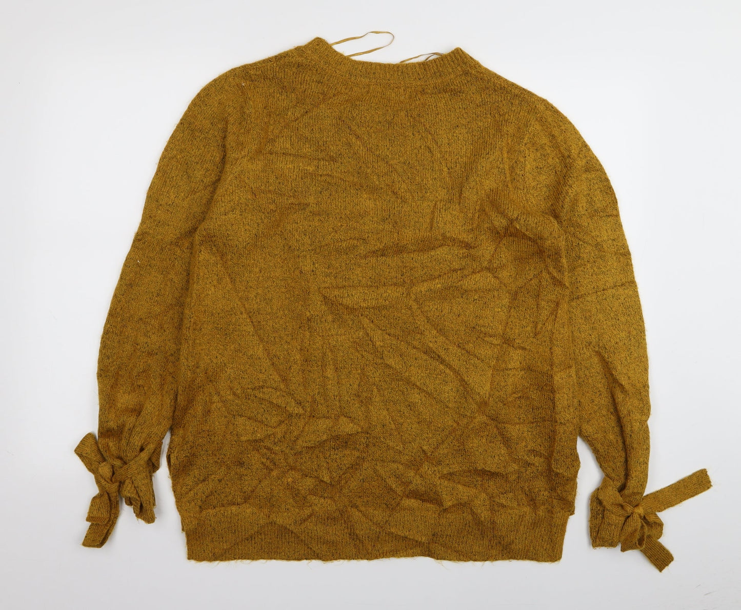 Papaya Womens Yellow   Pullover Jumper Size M