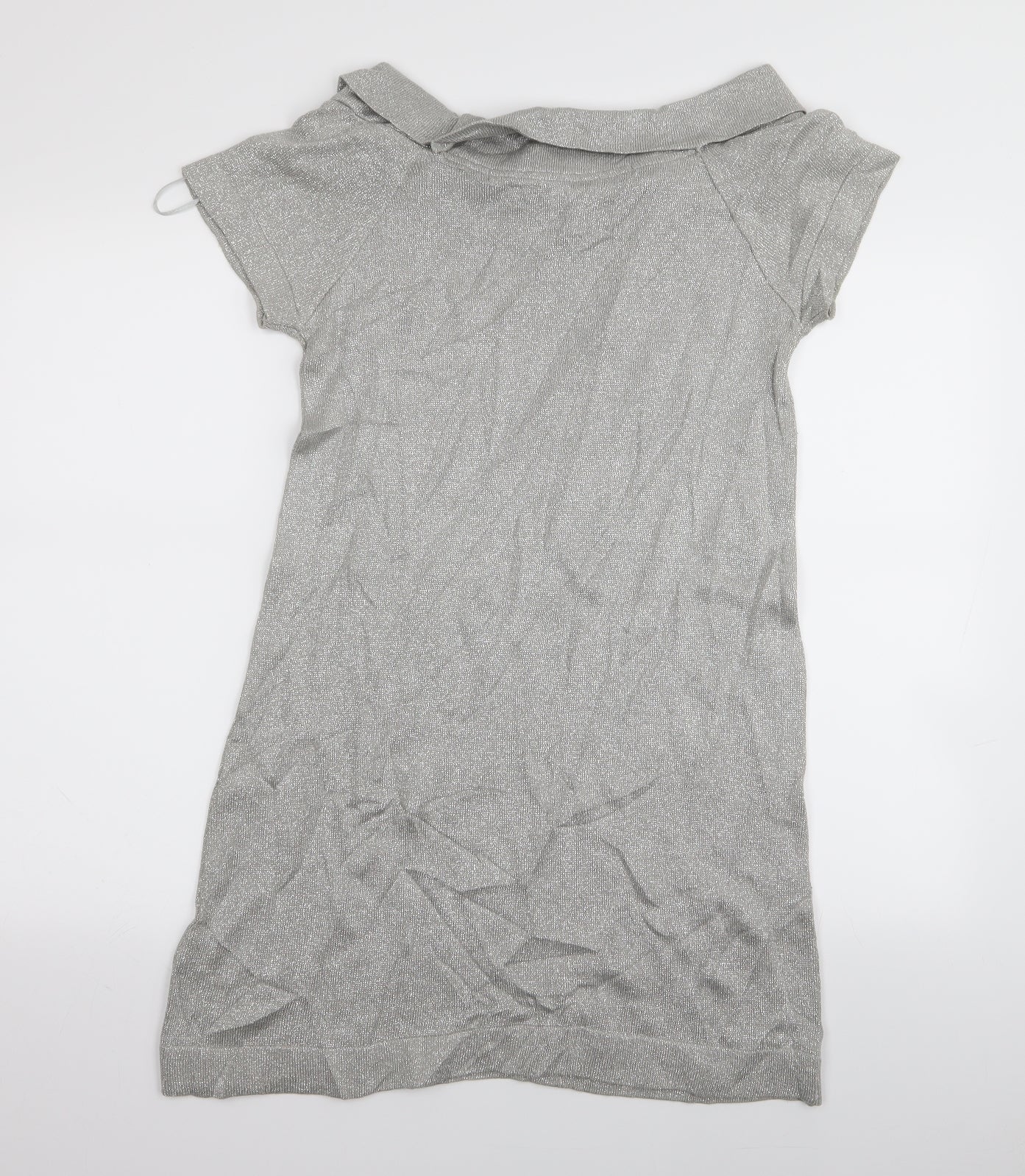 River Island Womens Silver   A-Line  Size 12