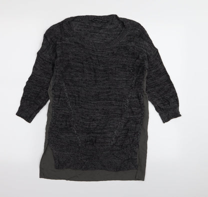 Additional front view of Betty Jackson Black women’s black jumper, size UK 8