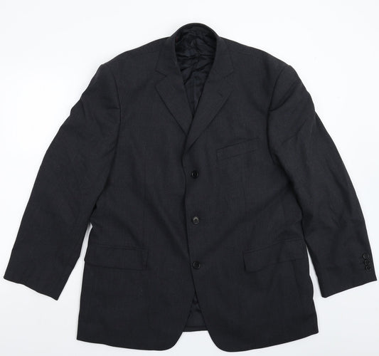 Marks and Spencer Mens Grey   Jacket Suit Jacket Size 42