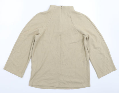Marks & Spencer Womens Beige   Pullover Jumper Size 12