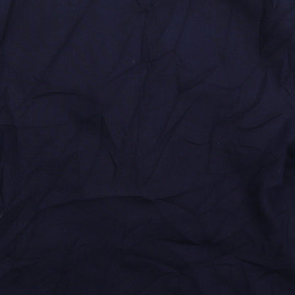 Brand and care label for C&A women’s blue jacket suit jacket, size UK 12