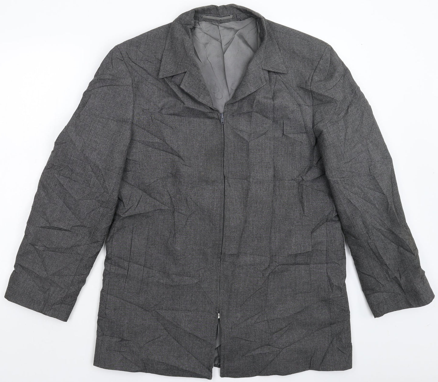 Tom Wolfe Mens Grey   Jacket Blazer Size M