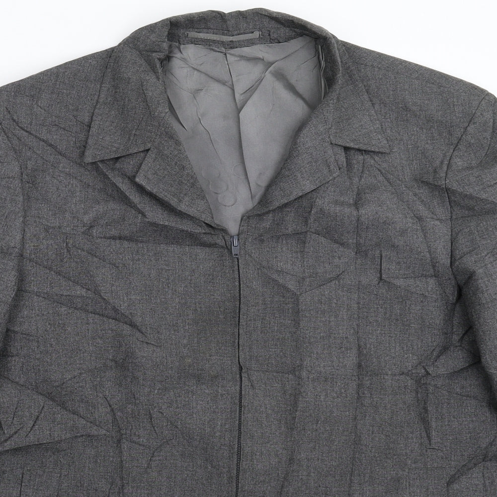 Tom Wolfe Mens Grey   Jacket Blazer Size M
