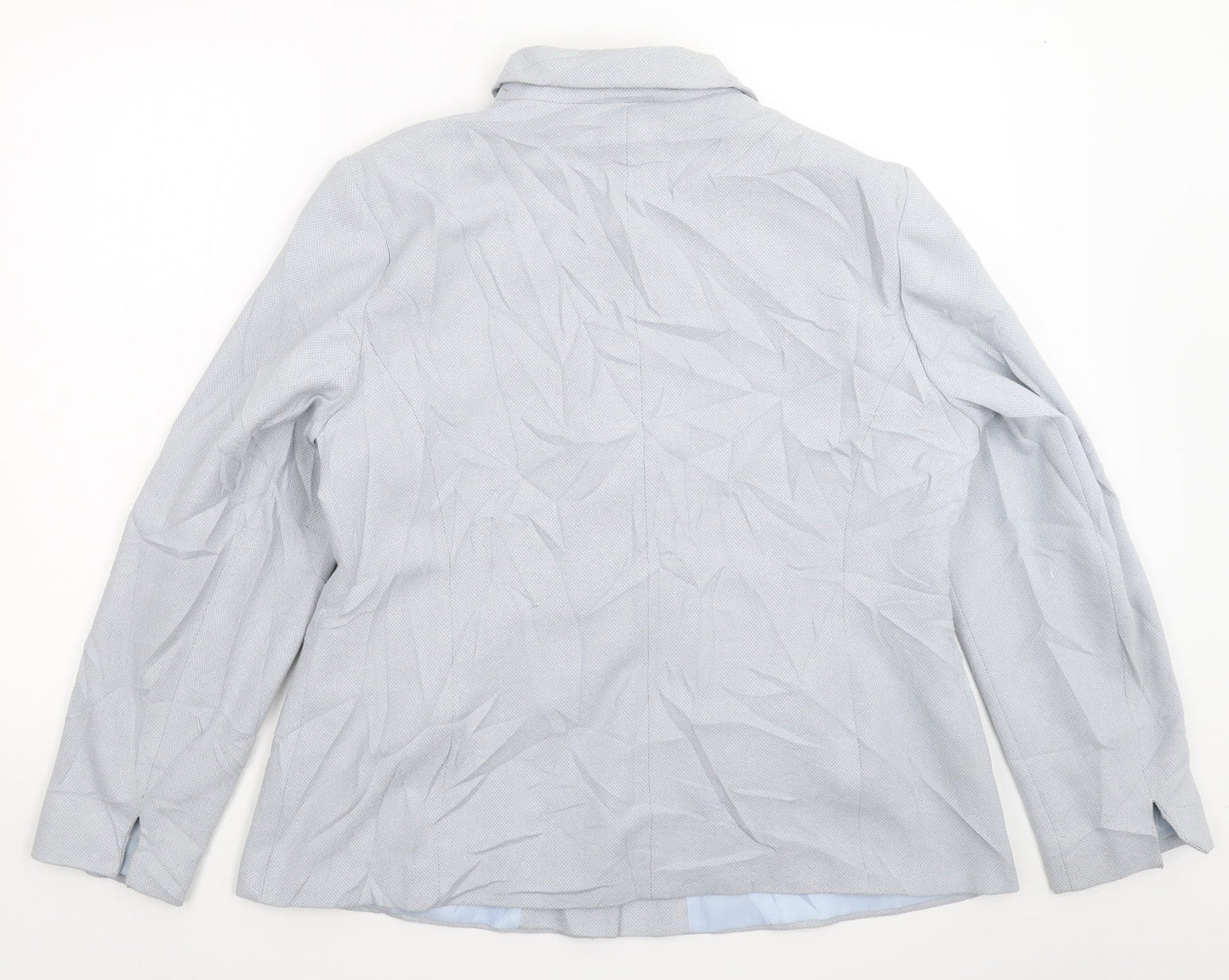 AMARANTO Womens Grey   Jacket Blazer Size 20