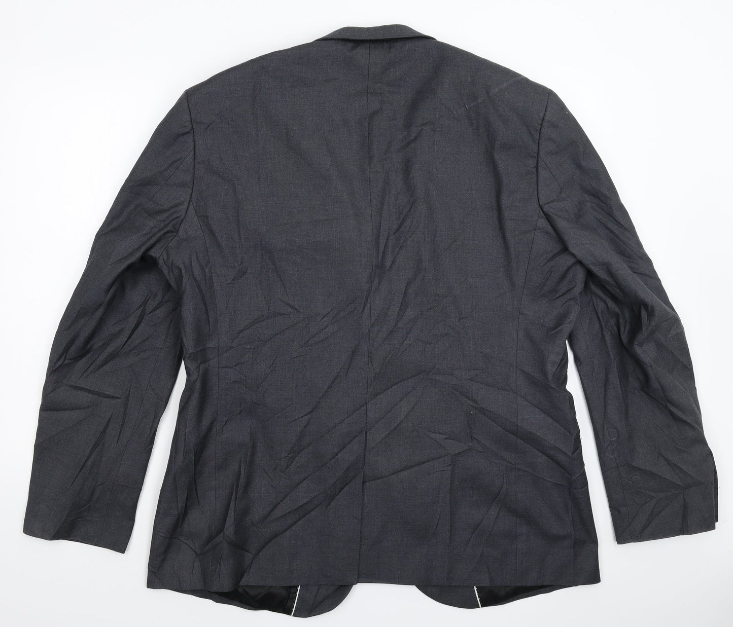 Cedar Wood State Mens Grey   Jacket Suit Jacket Size 46