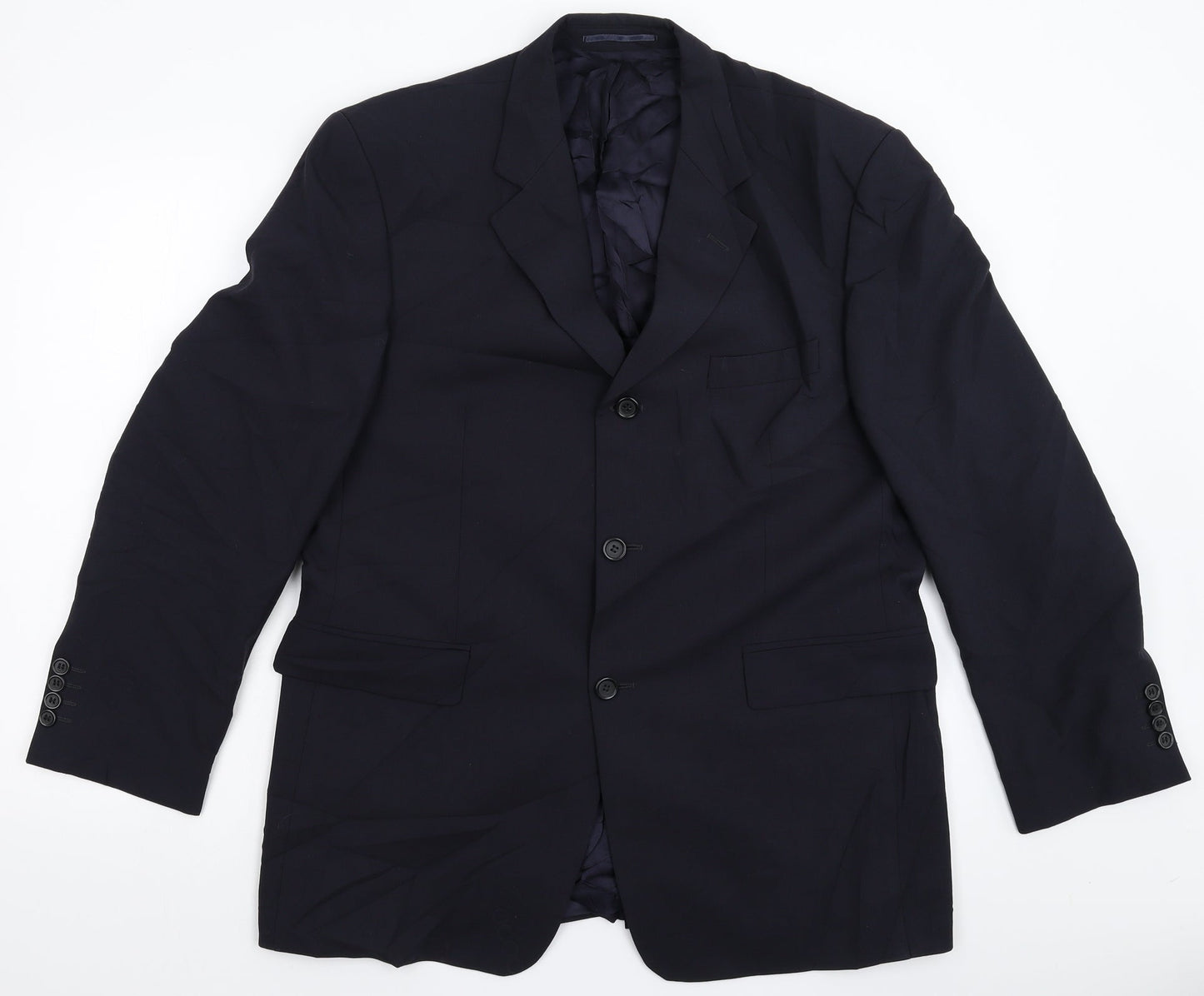 You Mens Blue   Jacket Suit Jacket Size 42