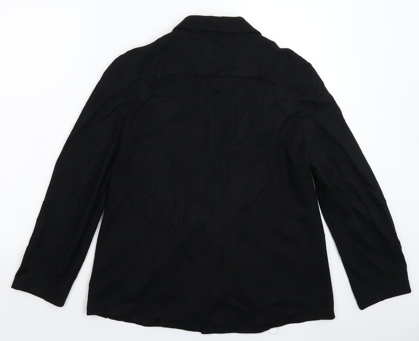 Laurel Womens Black   Jacket Blazer Size 12