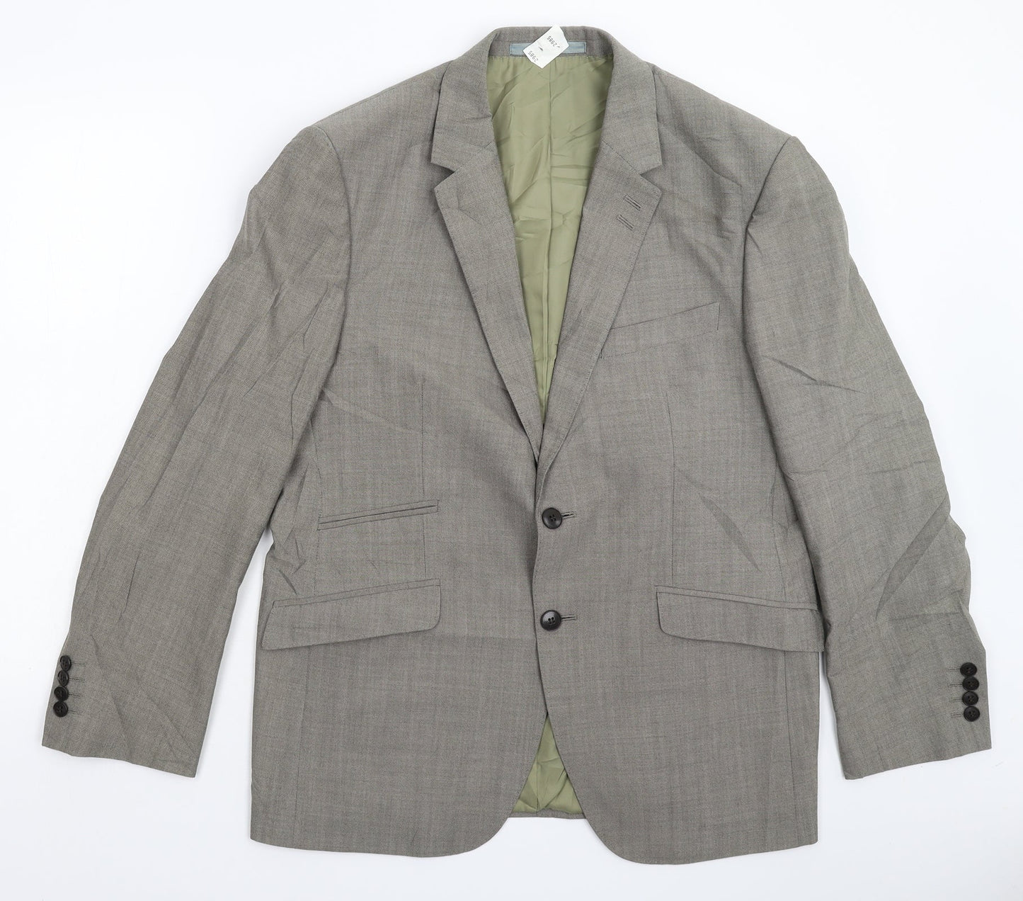 Marks and Spencer Mens Grey   Jacket Suit Jacket Size 40