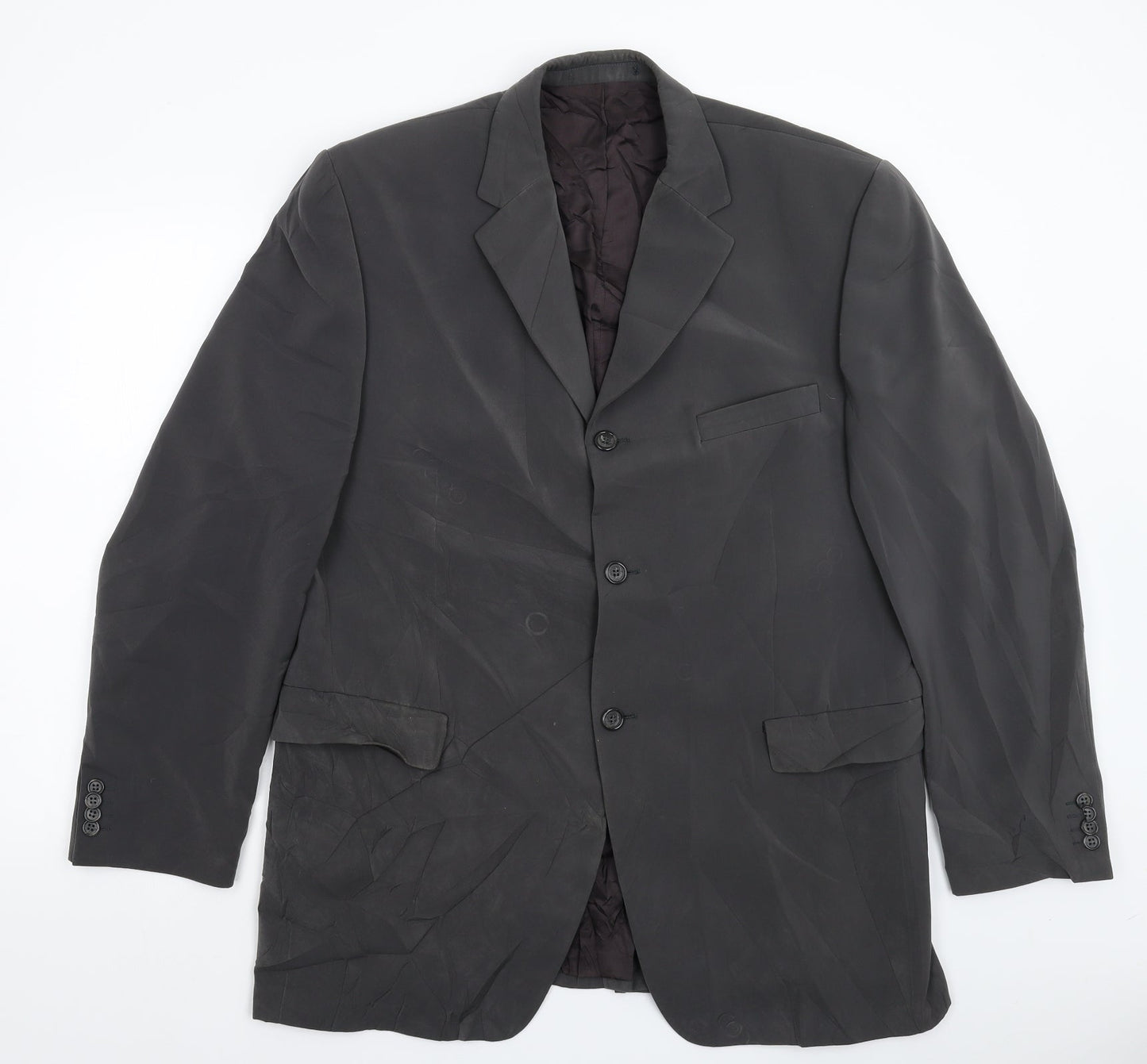 Charly's Company Mens Grey   Jacket Suit Jacket Size 44