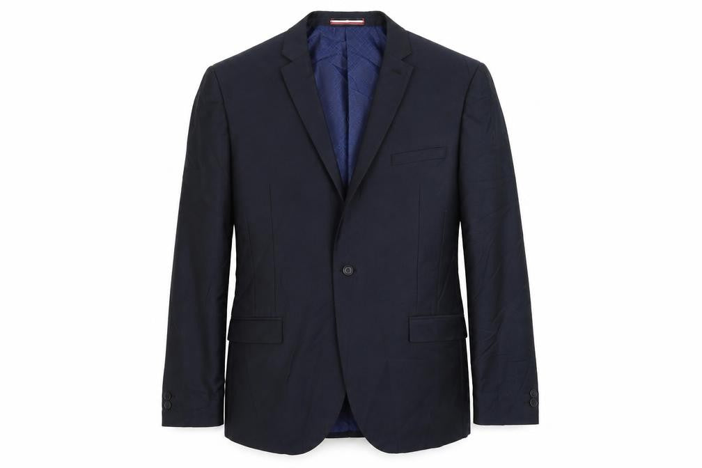 Ventuno 21 Mens Blue   Jacket Suit Jacket Size 44