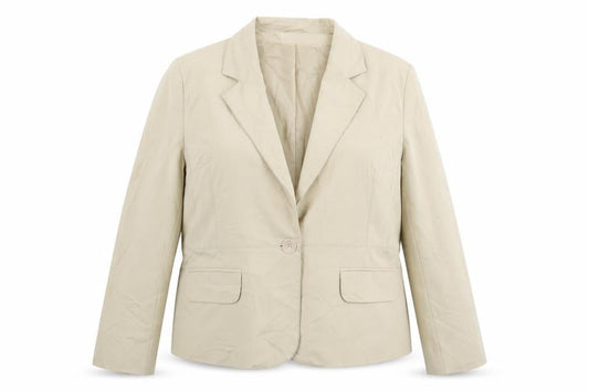 Atmosphere Womens Beige   Jacket Suit Jacket Size 18
