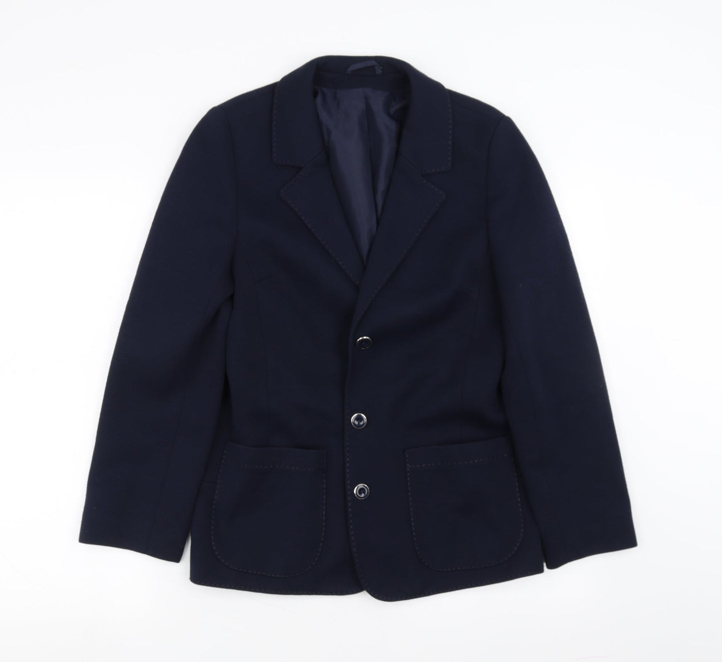 Preworn Womens Blue   Jacket Blazer Size 12