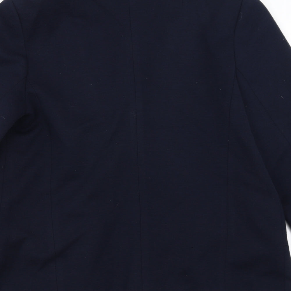 Preworn Womens Blue   Jacket Blazer Size 12