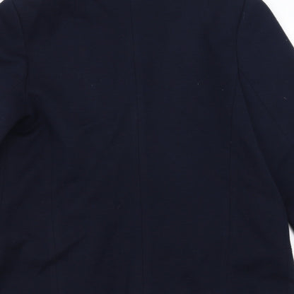 Preworn Womens Blue   Jacket Blazer Size 12