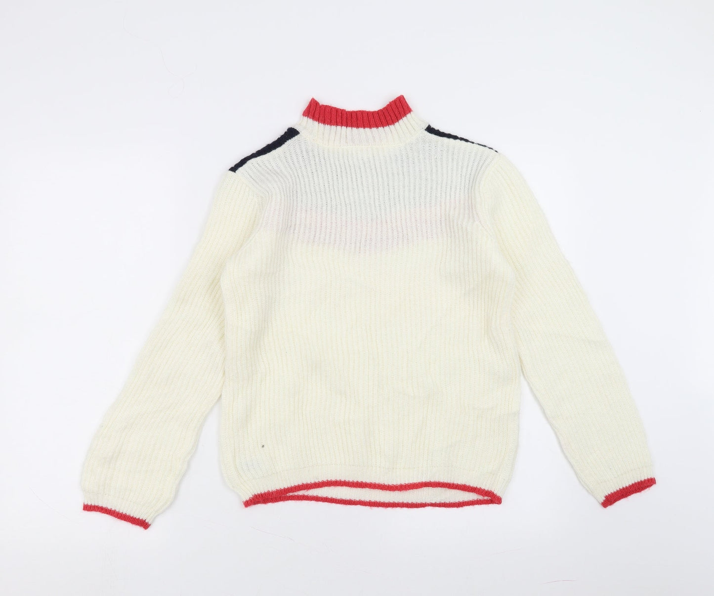 Dunnes Stores Womens Ivory   Pullover Jumper Size S  - 31in chest