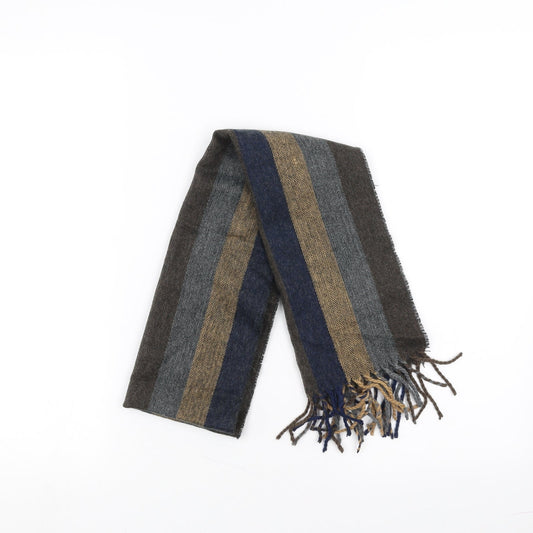 Damart Mens Multicoloured Striped  Scarf  One Size