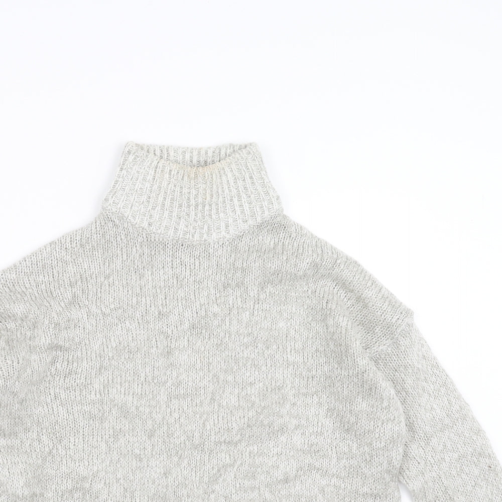 New Look Womens Grey   Pullover Jumper Size S