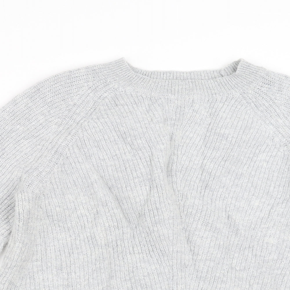 Marks and Spencer Womens Grey   Pullover Jumper Size M