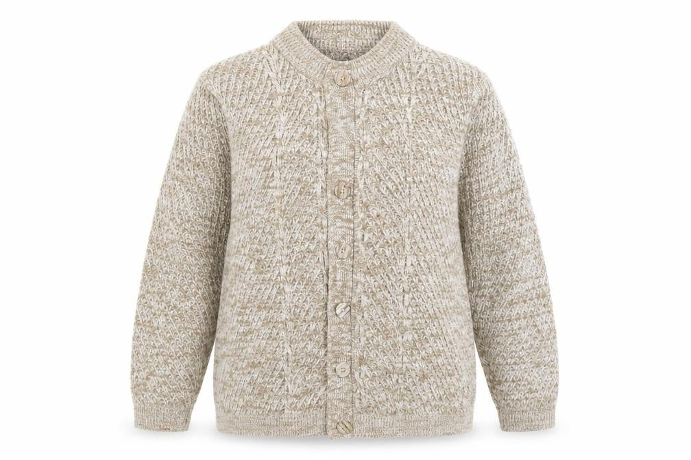 Bonmarché Womens Beige Cardigan Jumper Size M