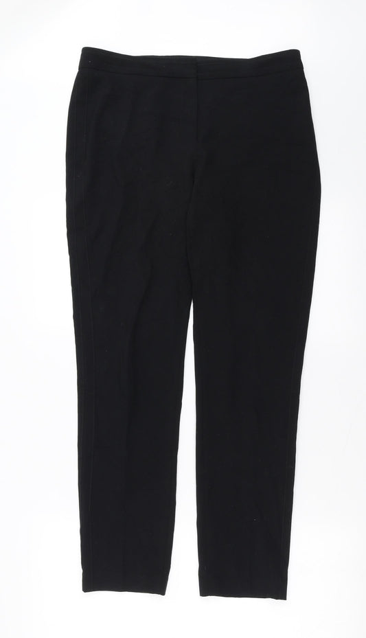 Marks and Spencer Womens Black   Trousers  Size 12 L29 in