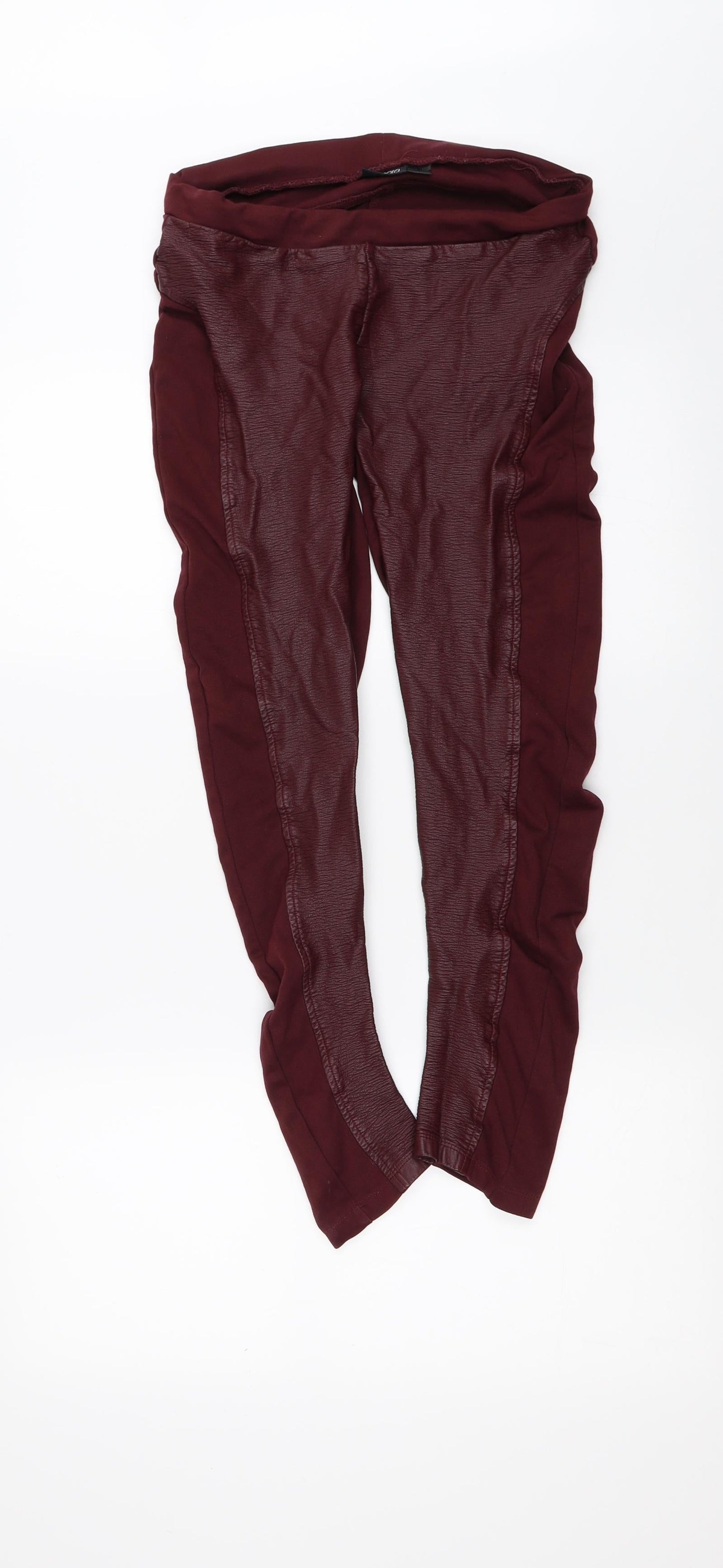 ESMARA Womens Red   Carrot Leggings Size S L26 in