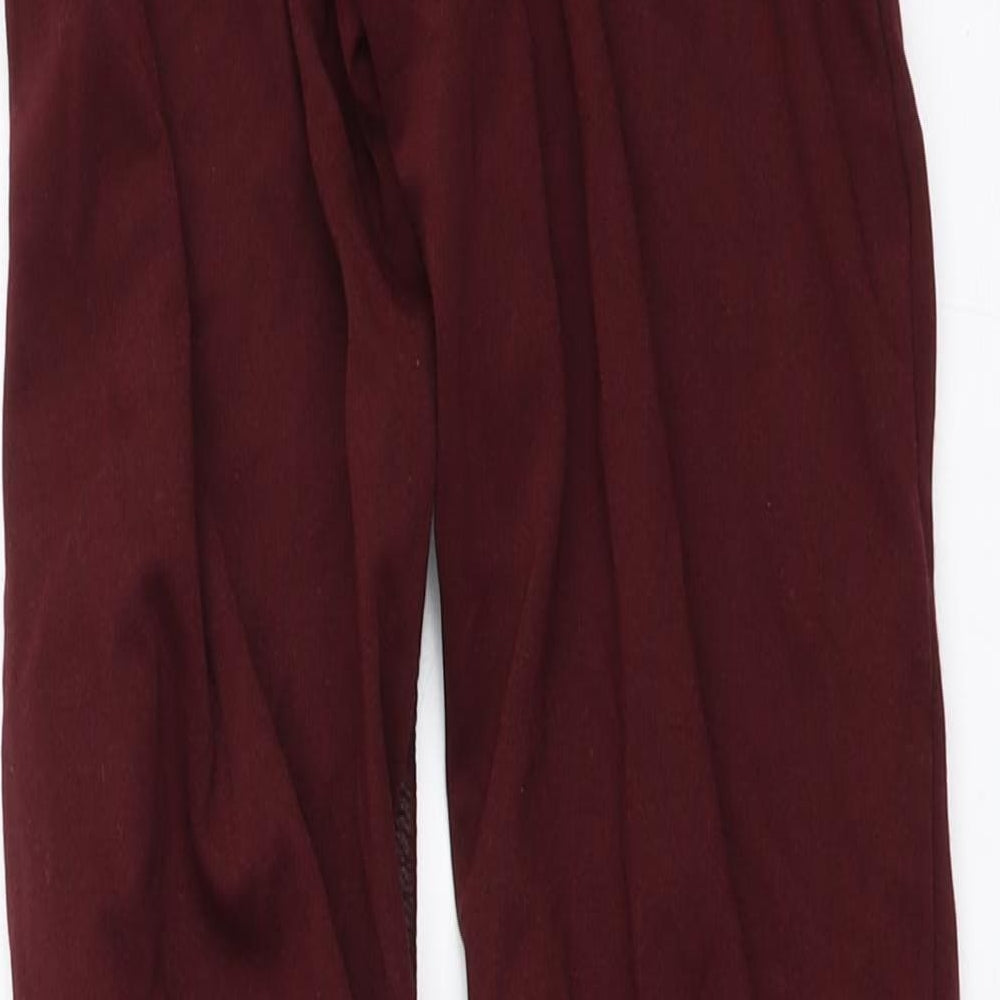 ESMARA Womens Red   Carrot Leggings Size S L26 in