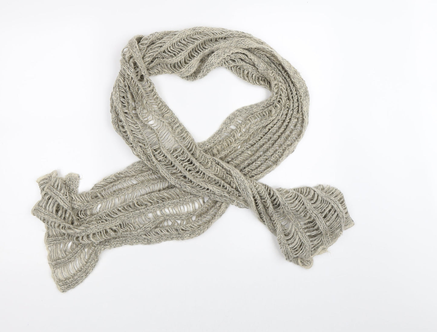 Preworn Womens Beige    Scarf