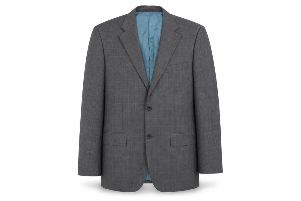 GREENWOODS Mens Grey   Jacket Suit Jacket Size 40