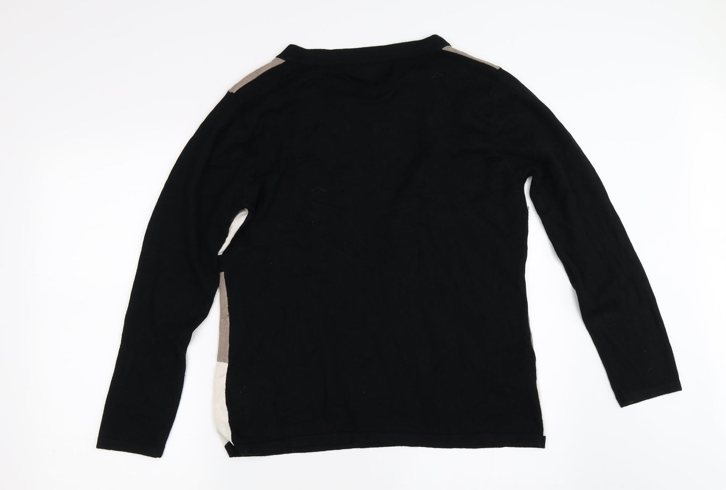 ALEXARA Womens Black   Pullover Jumper Size L