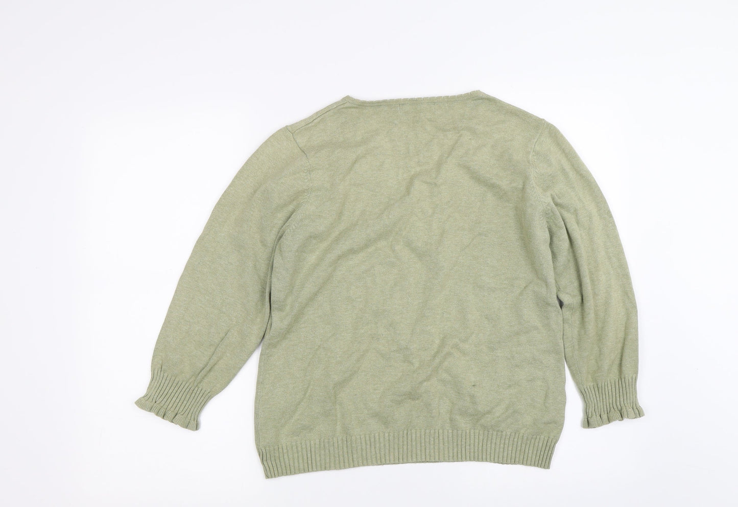 Hawkshead Womens Green   Pullover Jumper Size 16