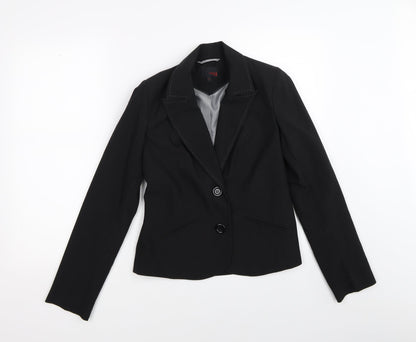 Next Womens Black   Jacket  Size 8