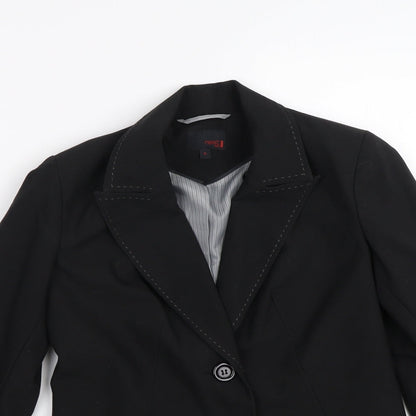 Next Womens Black   Jacket  Size 8