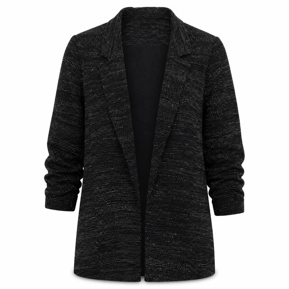F&F Womens Black Polka Dot  Jacket  Size 10