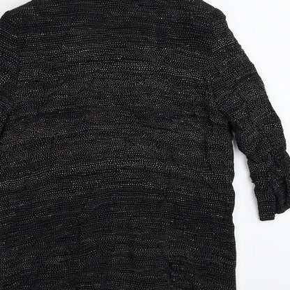 F&F Womens Black Polka Dot  Jacket  Size 10