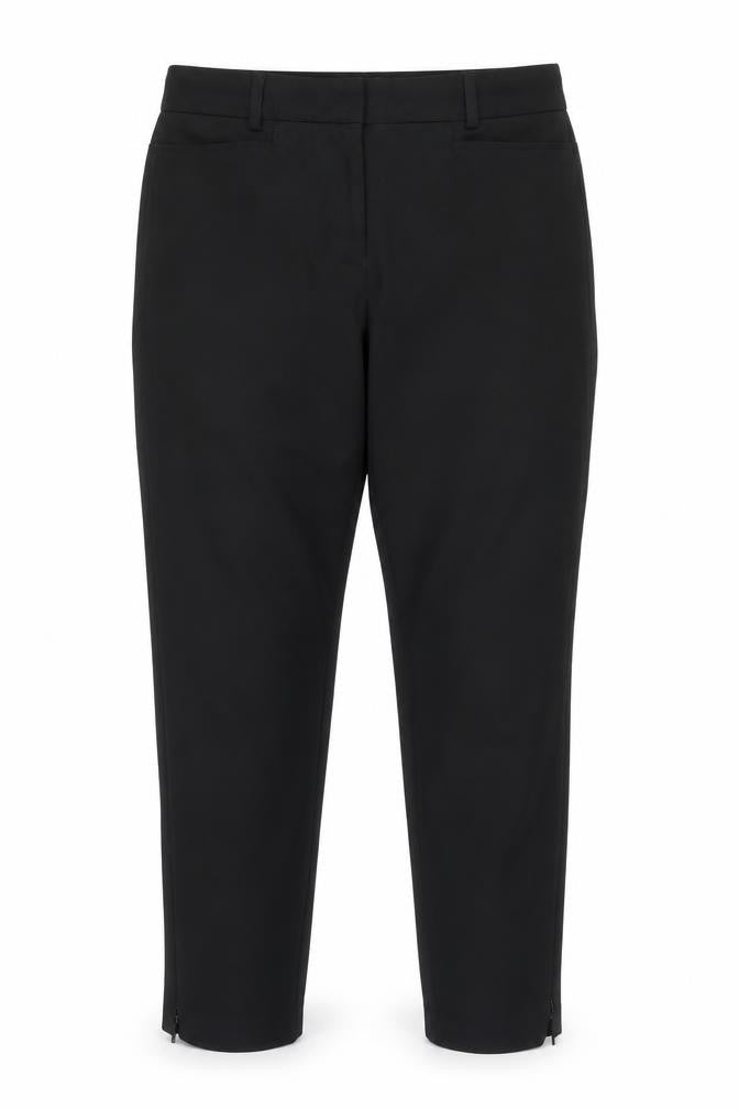 NEXT Womens Black   Carrot Trousers Size 10 L27 in