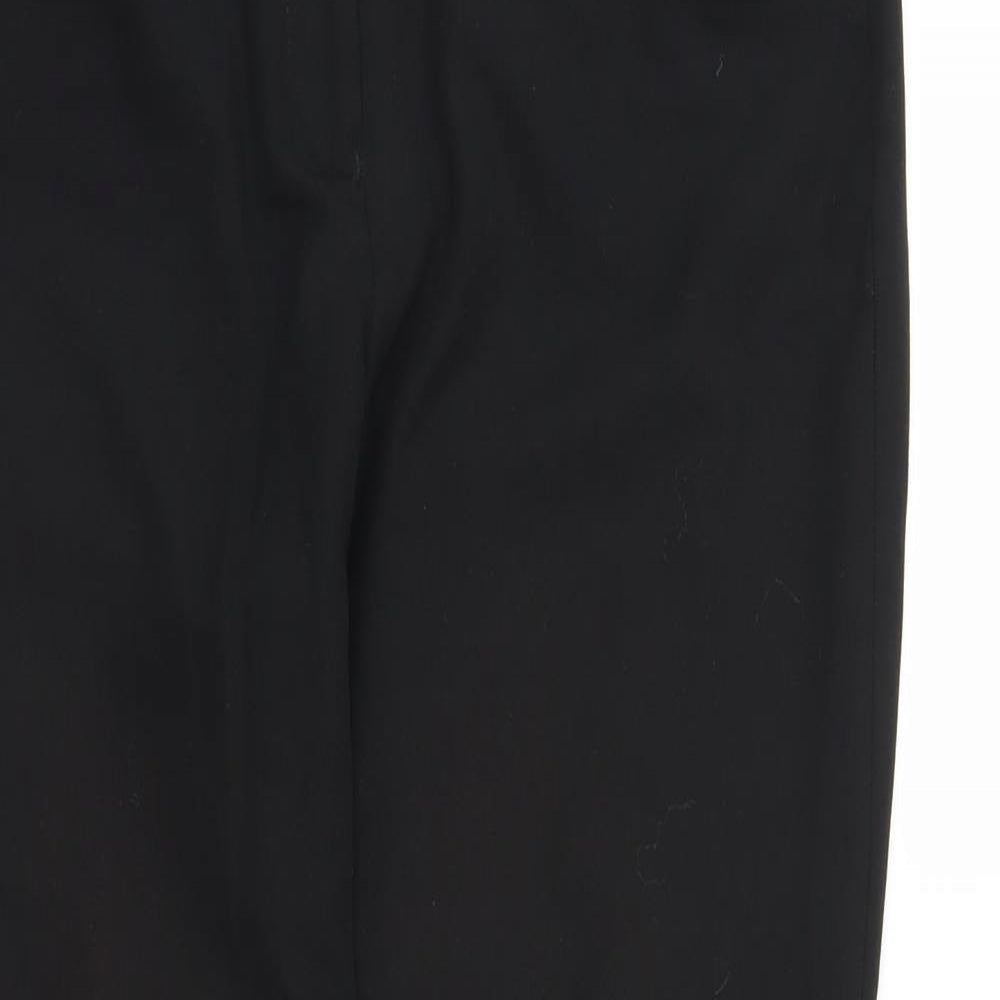 NEXT Womens Black   Carrot Trousers Size 10 L27 in