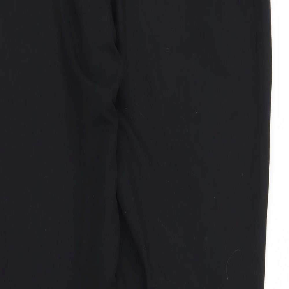 NEXT Womens Black   Carrot Trousers Size 10 L27 in