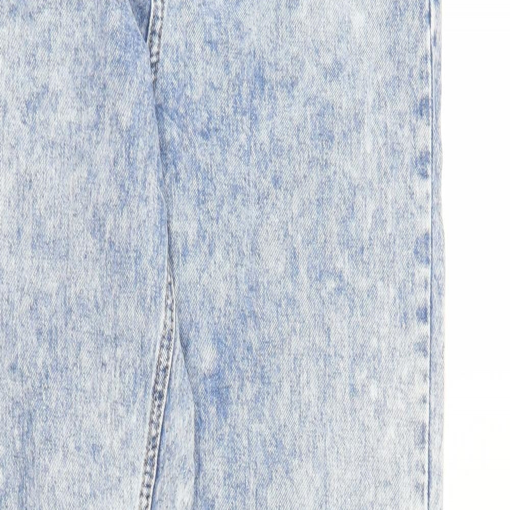 Yes Yes Womens Blue  Denim Skinny Jeans Size 10 L30 in