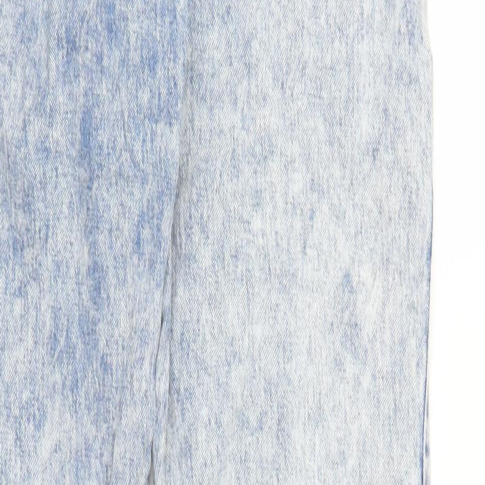Yes Yes Womens Blue  Denim Skinny Jeans Size 10 L30 in