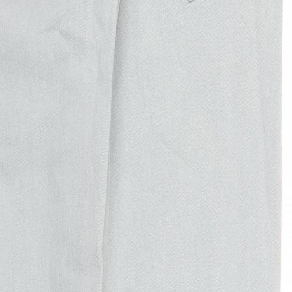 Blue Motion Womens Grey  Denim Tapered Jeans Size 12 L31 in