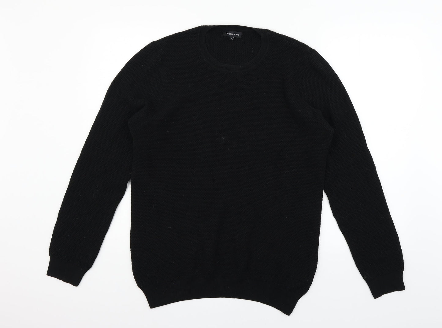 Red Herring Womens Black   Pullover Jumper Size M