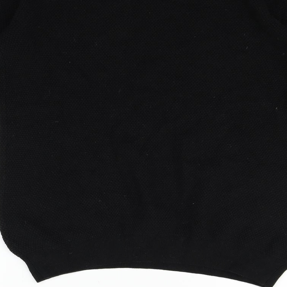 Red Herring Womens Black   Pullover Jumper Size M