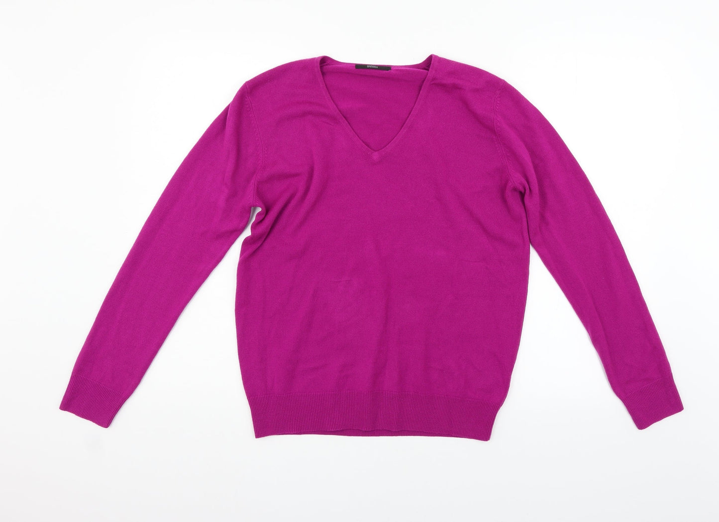 Marks and Spencer Womens Purple   Pullover Jumper Size 10