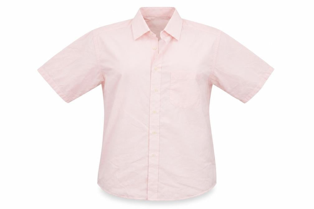 Hutson Harbour Womens Pink   Basic Button-Up Size M