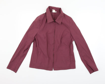 Preloved R Womens Purple   Jacket  Size 16 - Front